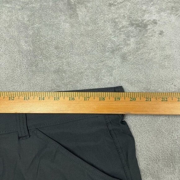 Eddie Bauer Mens Rainier Tech Shorts Size 38 Black Nylon/Spandex 6762 - Picture 5 of 8